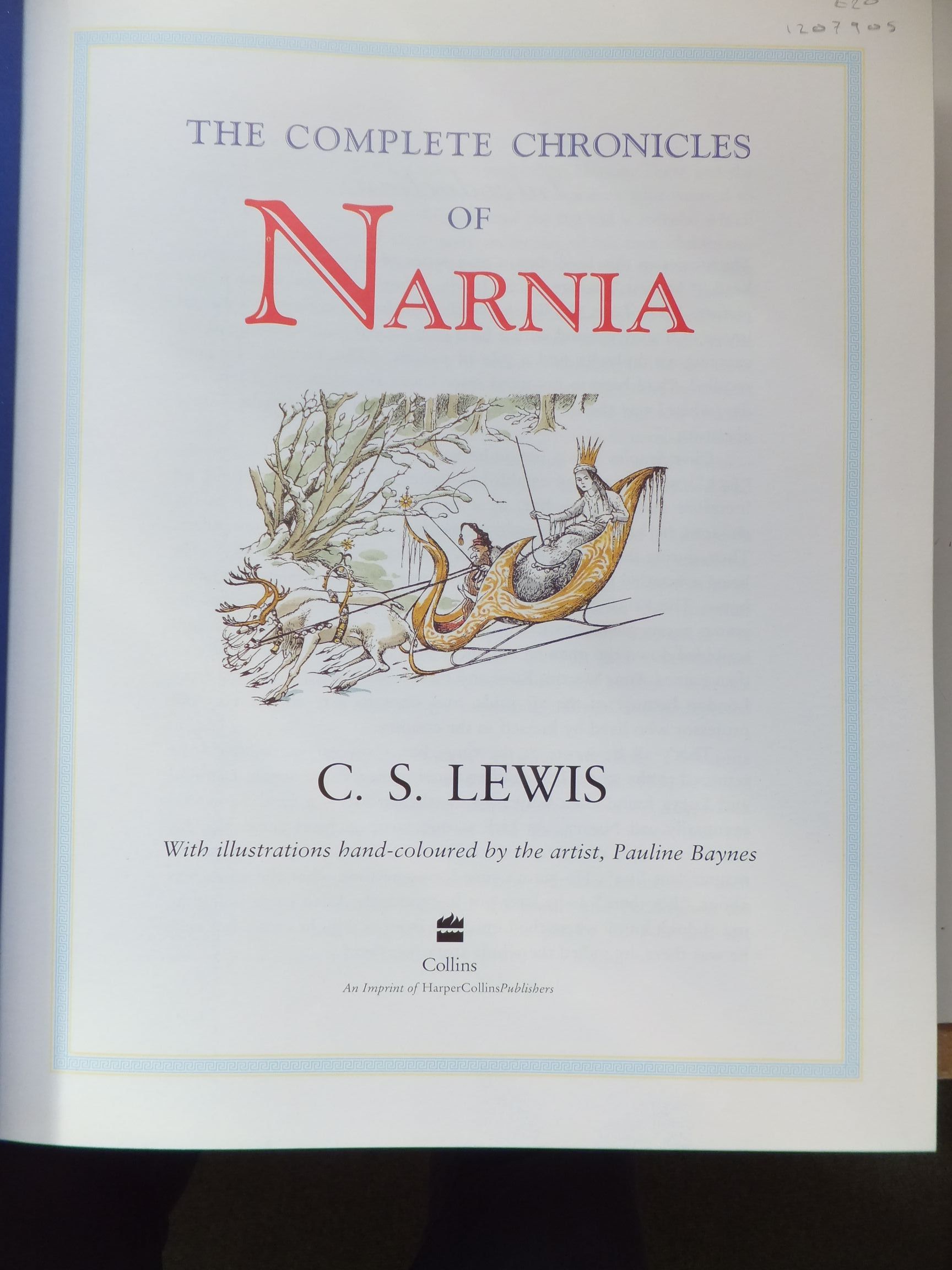 Complete the chronicles of narnia 1 7 audiobook and 3