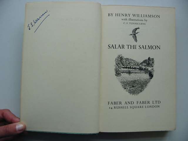Salar The Salmon Written By Williamson Henry Stock Code