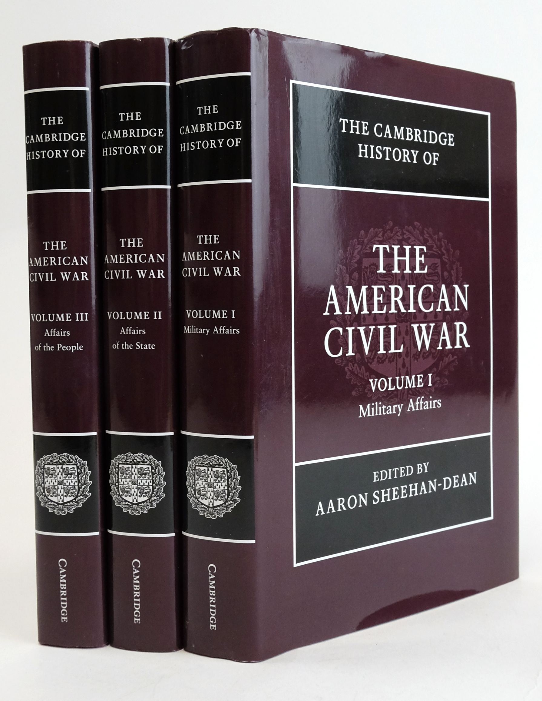 Cover of THE CAMBRIDGE HISTORY OF THE AMERICAN CIVIL WAR (3 VOLUMES) by Aaron Sheehan-Dean
