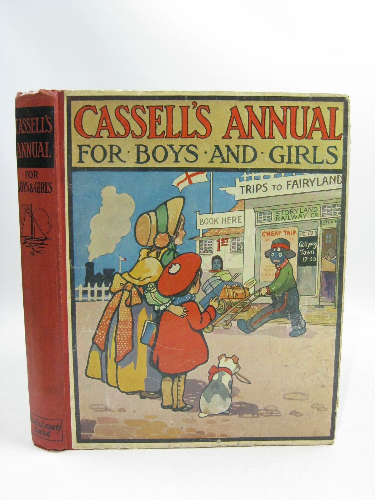 Cover of CASSELL'S ANNUAL FOR BOYS AND GIRLS by Agnes Grozier Herbertson; Olaf Baker; Irene Davison; Bessie Marchant;  et al