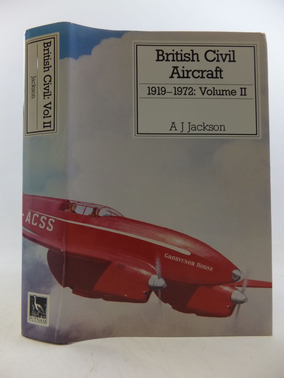 Cover of BRITISH CIVIL AIRCRAFT 1919 VOLUME II by A.J. Jackson