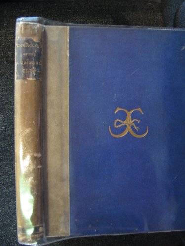 Cover of CHRONICLES OF THE CUMMING CLUB by Alexander Fergusson