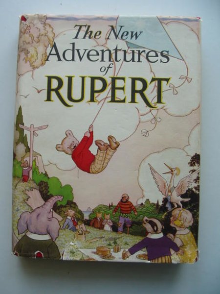 Cover of RUPERT ANNUAL 1936 - THE NEW ADVENTURES OF RUPERT by Alfred Bestall