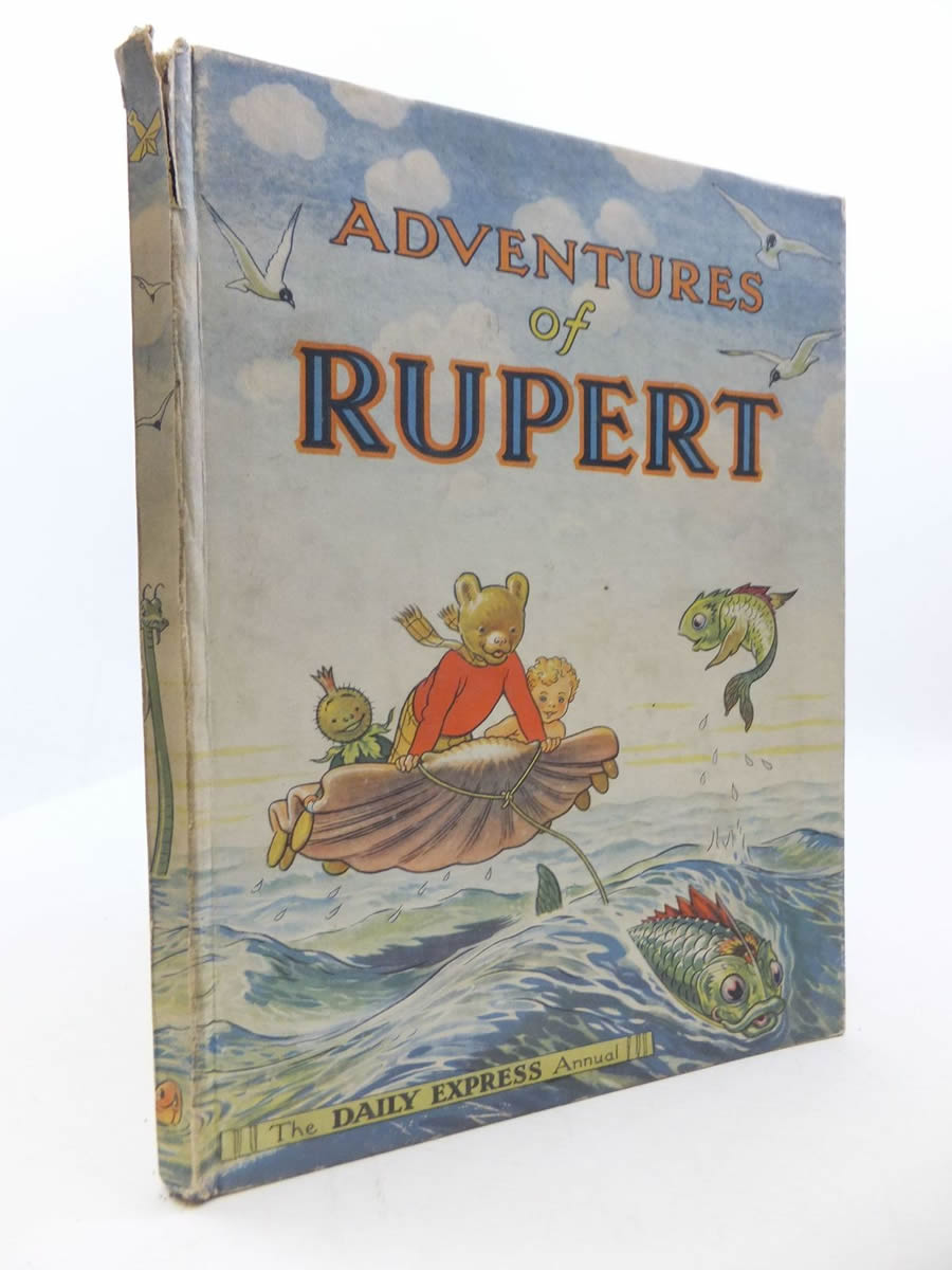 Cover of RUPERT ANNUAL 1950 - ADVENTURES OF RUPERT by Alfred Bestall