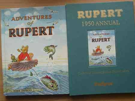 Cover of RUPERT ANNUAL 1950 (FACSIMILE) - ADVENTURES OF RUPERT by Alfred Bestall