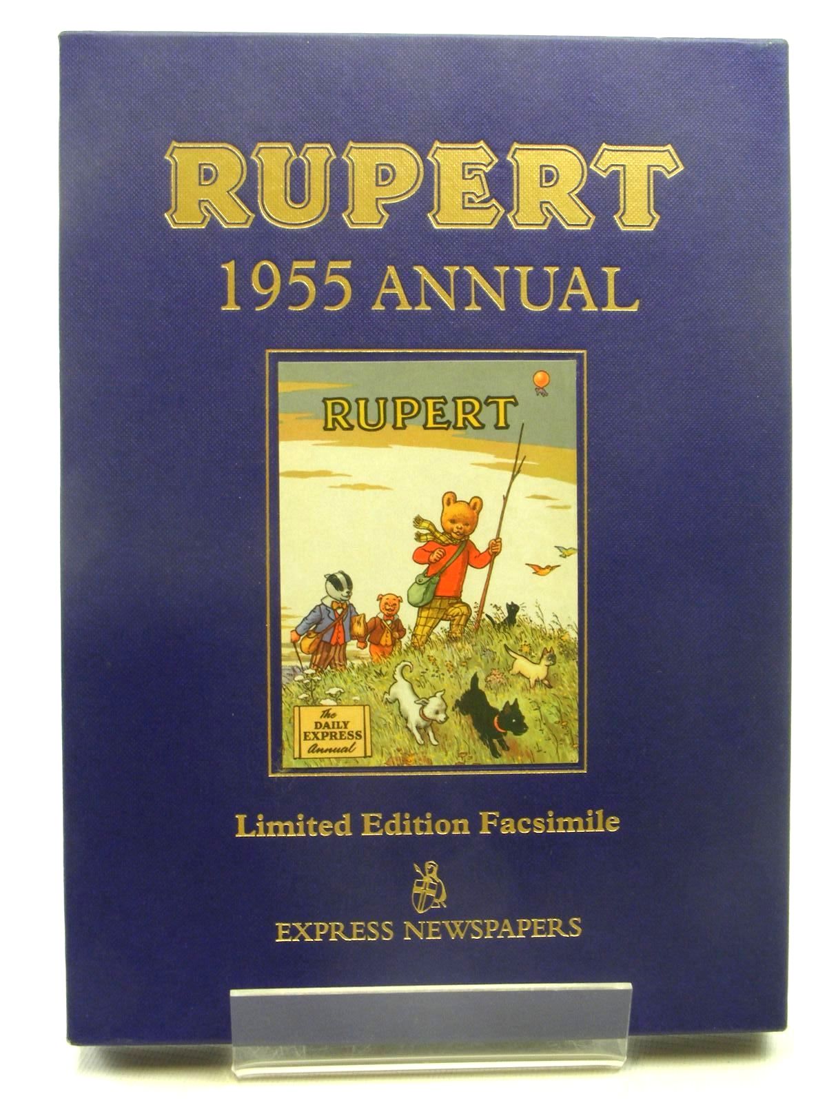 Cover of RUPERT ANNUAL 1955 (FACSIMILE) by Alfred Bestall