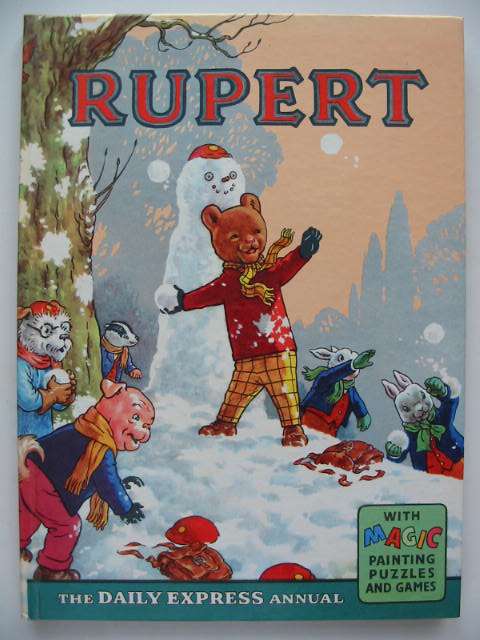 Cover of RUPERT ANNUAL 1962 by Alfred Bestall