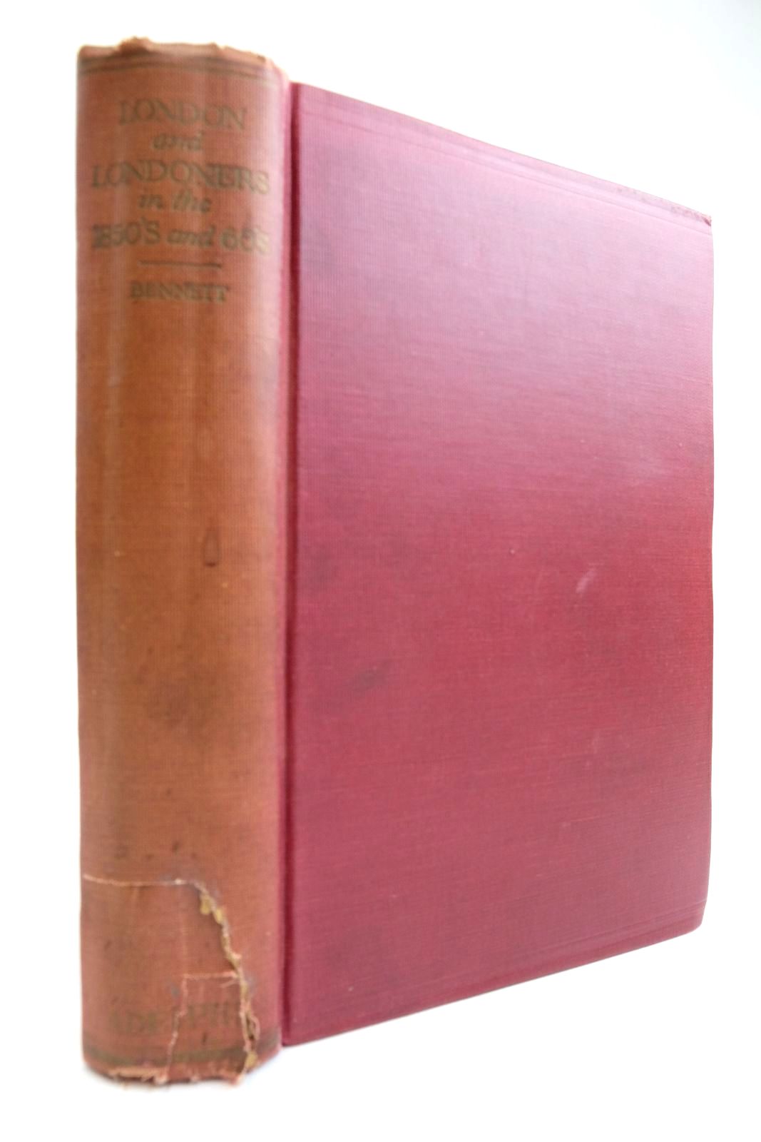 Cover of LONDON AND LONDONERS IN THE EIGHTEEN-FIFTIES AND SIXTIES by Alfred Rosling Bennett