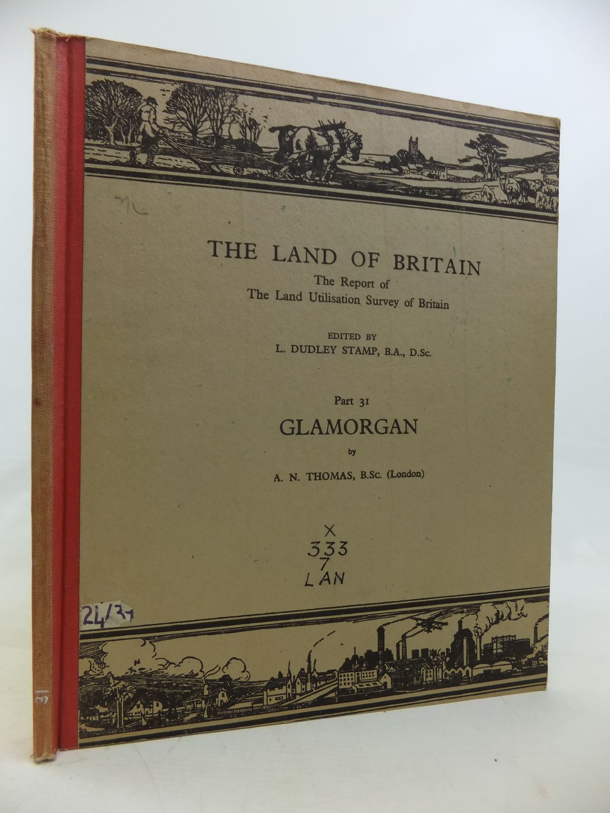 Cover of THE LAND OF BRITAIN PART 31 GLAMORGAN by A.N. Thomas; L. Dudley Stamp
