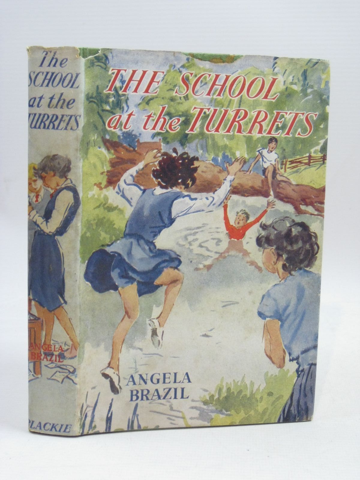 Cover of THE SCHOOL AT THE TURRETS by Angela Brazil