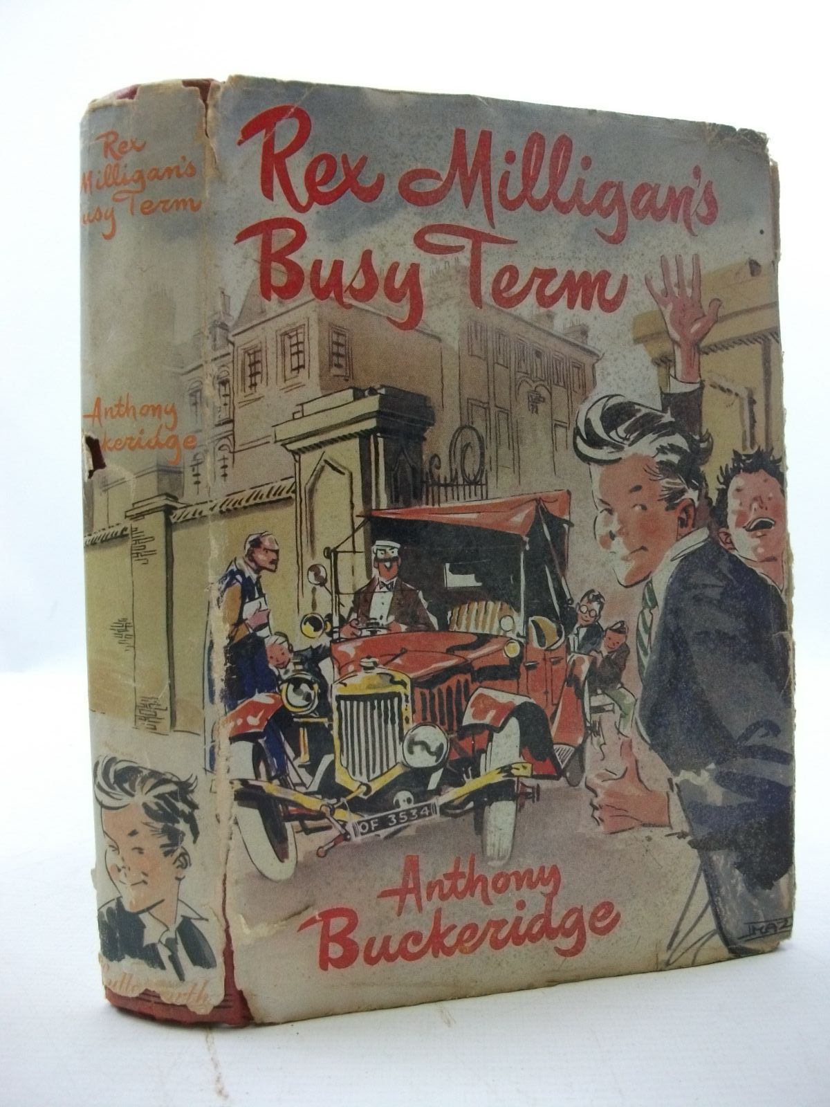 Cover of REX MILLIGAN'S BUSY TERM by Anthony Buckeridge