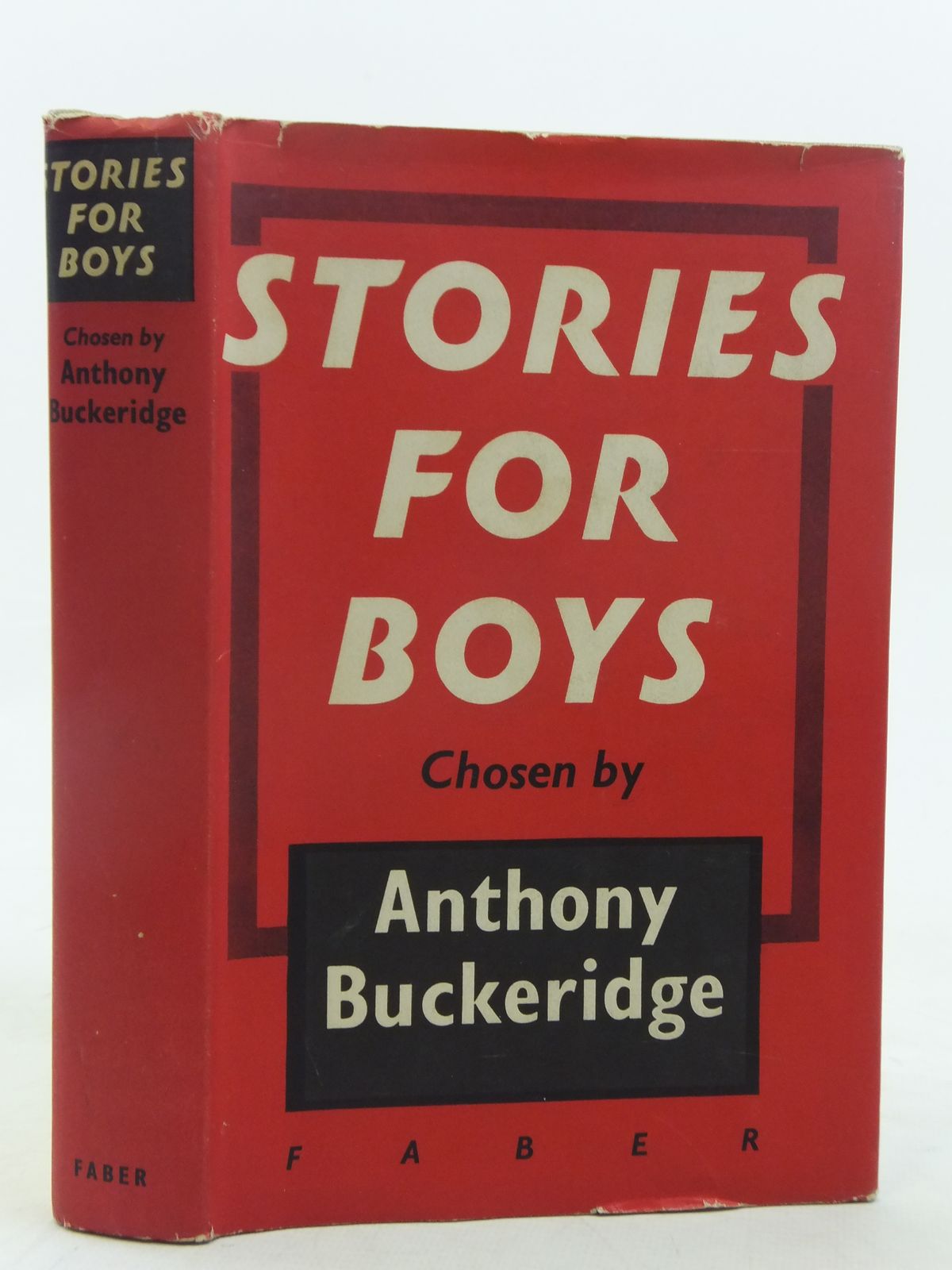Cover of STORIES FOR BOYS by Anthony Buckeridge; P.G. Wodehouse;  BB; Geoffrey Trease; W.E. Johns;  et al
