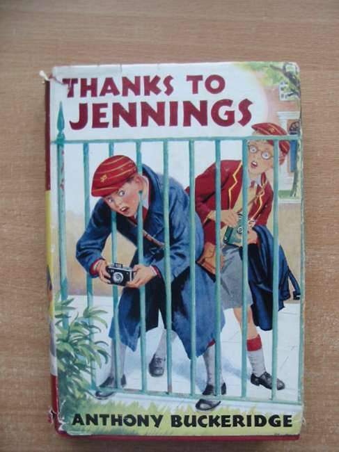 Cover of THANKS TO JENNINGS by Anthony Buckeridge