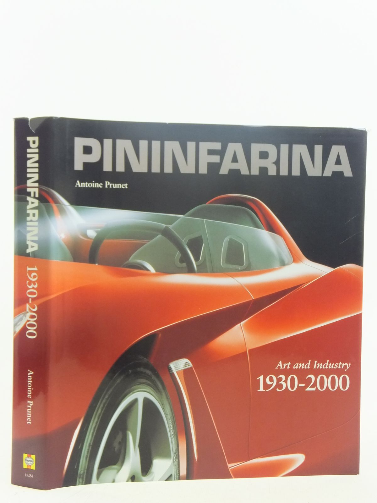 Cover of PININFARINA: ART AND INDUSTRY 1930-2000 by Antoine Prunet
