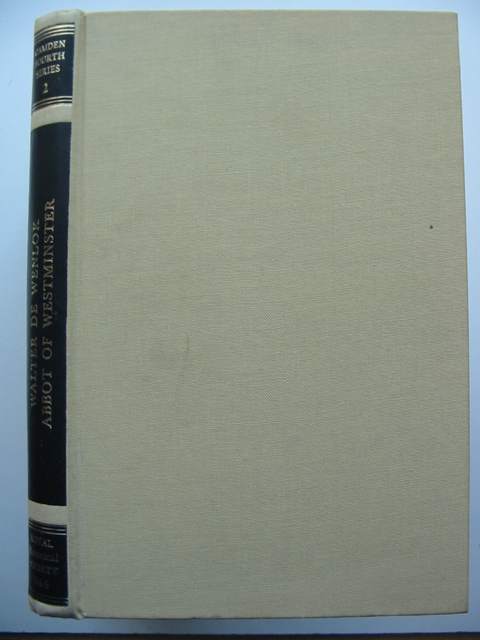 Cover of DOCUMENTS ILLUSTRATING THE RULE OF WALTER DE WENLOK ABBOT OF WESTMINSTER 1283-1307 by Barbara F. Harvey