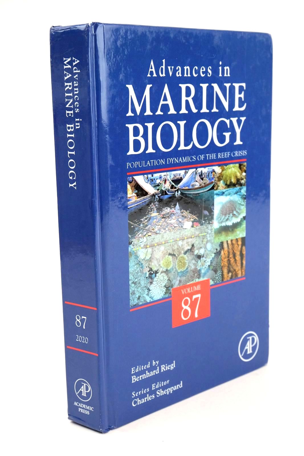 Cover of ADVANCES IN MARINE BIOLOGY: POPULATION DYNAMICS OF THE REEF CRISIS by Bernhard M. Riegl