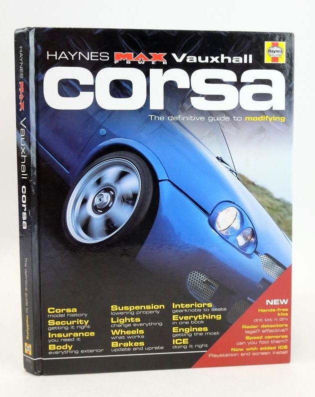 Cover of HAYNES MAX POWER VAUXHALL CORSA: THE DEFINITIVE GUIDE TO MODIFYING by Bob Jax