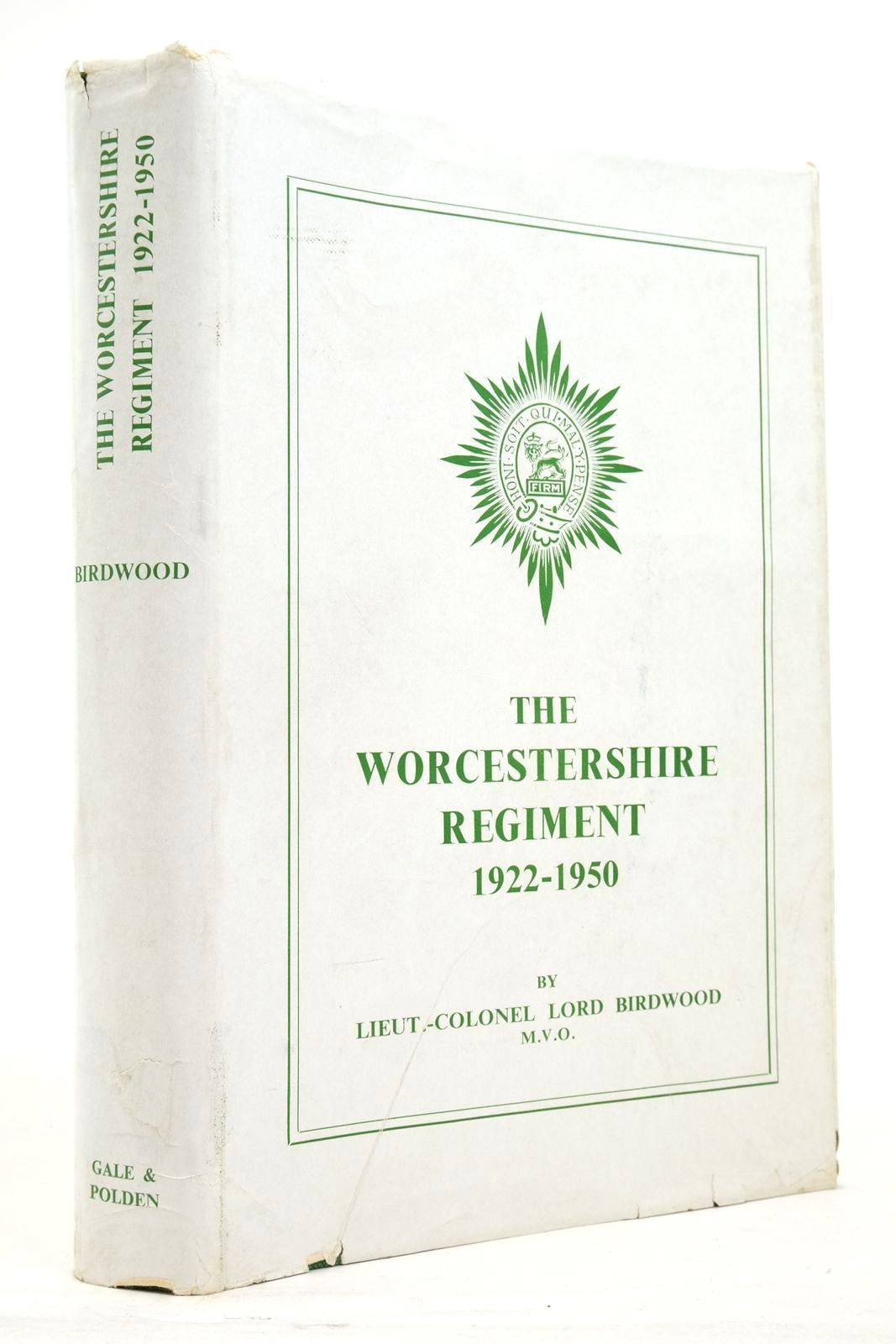 Cover of THE WORCESTERSHIRE REGIMENT 1922-1950 by C.B. Birdwood