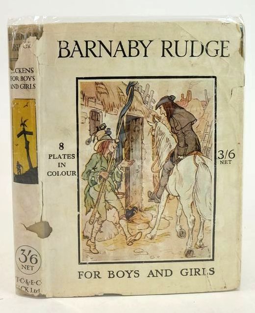Cover of BARNABY RUDGE (DICKENS FOR BOYS AND GIRLS) by Charles Dickens; Alice F. Jackson