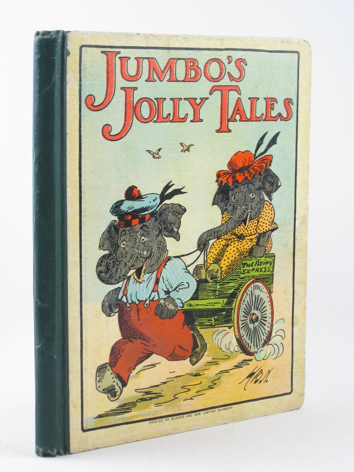 Cover of JUMBO'S JOLLY TALES by Clifton Bingham; W. Boyle;  Anon