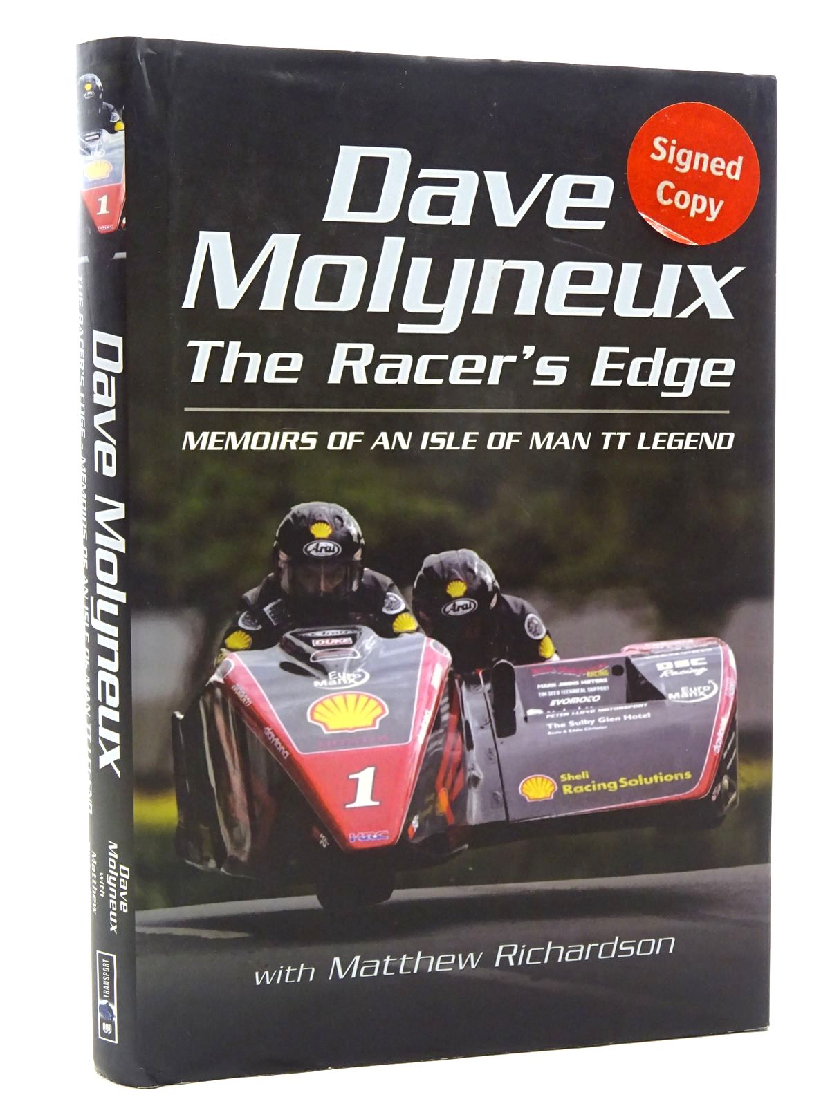 Cover of THE RACER'S EDGE: MEMOIRS OF AN ISLE OF MAN TT LEGEND by Dave Molyneux