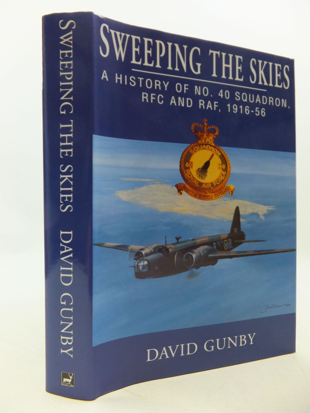 Cover of SWEEPING THE SKIES A HISTORY OF No. 40 SQUADRON, RFC AND RAF, 1916-56 by David Gunby