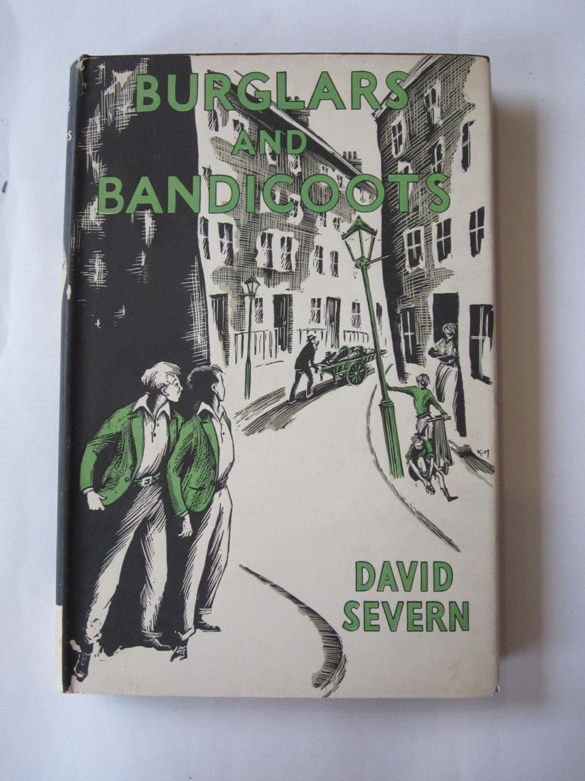 Cover of BURGLARS AND BANDICOOTS by David Severn