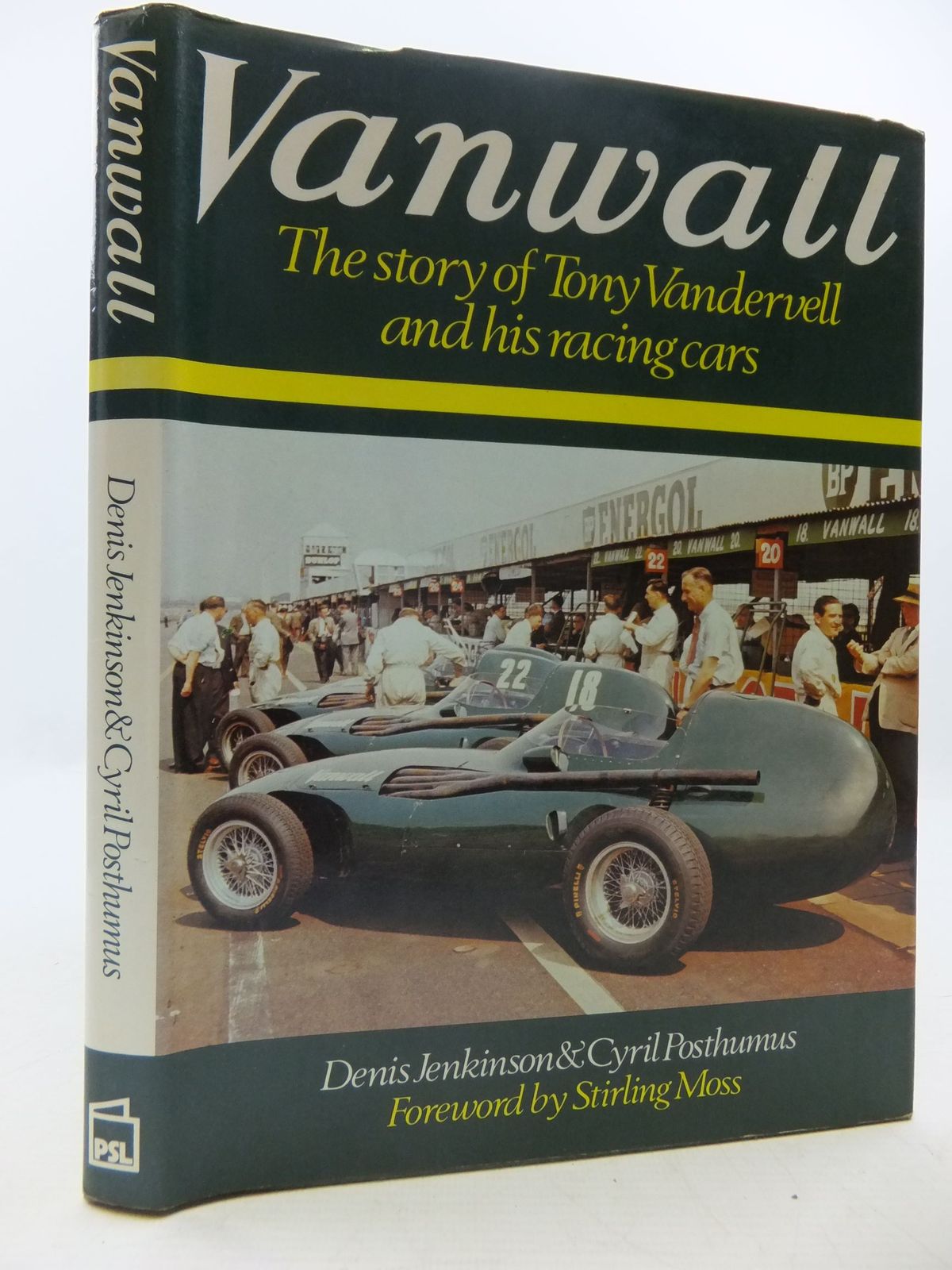 Cover of VANWALL: THE STORY OF TONY VANDERVELL AND HIS RACING CARS by Denis Jenkinson; Cyril Posthumus