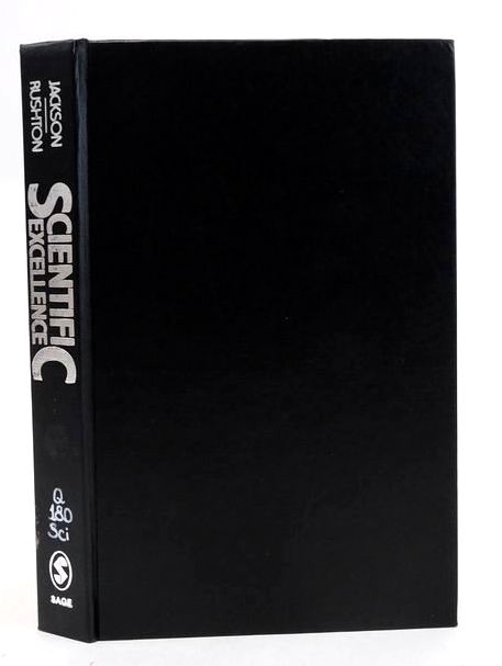 Cover of SCIENTIFIC EXCELLENCE: ORIGINS AND ASSESSMENT by Douglas J. Jackson; J. Philippe Rushton