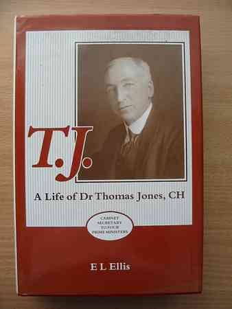 Cover of T.J. A LIFE OF DR THOMAS JONES by E.L. Ellis