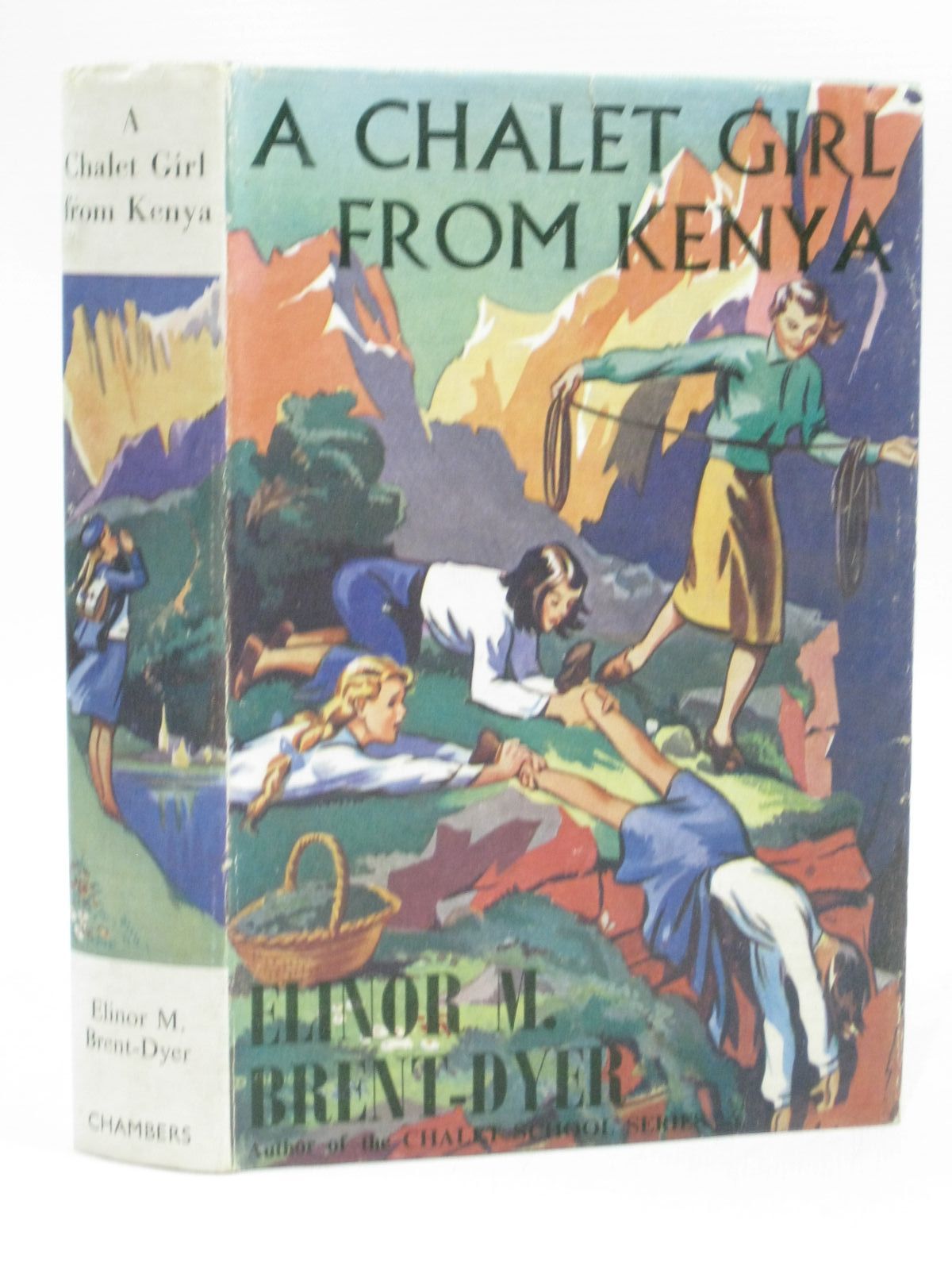 Cover of A CHALET GIRL FROM KENYA by Elinor M. Brent-Dyer