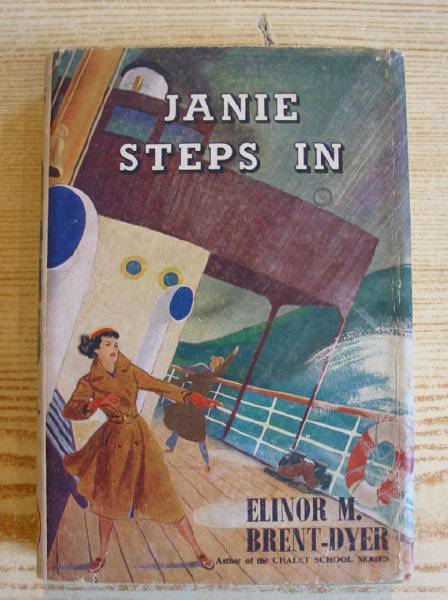 Cover of JANIE STEPS IN by Elinor M. Brent-Dyer