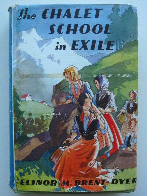 Cover of THE CHALET SCHOOL IN EXILE by Elinor M. Brent-Dyer