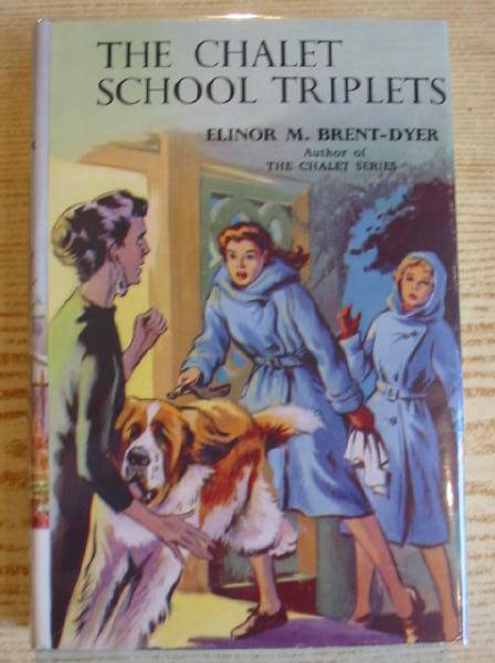 Cover of THE CHALET SCHOOL TRIPLETS by Elinor M. Brent-Dyer