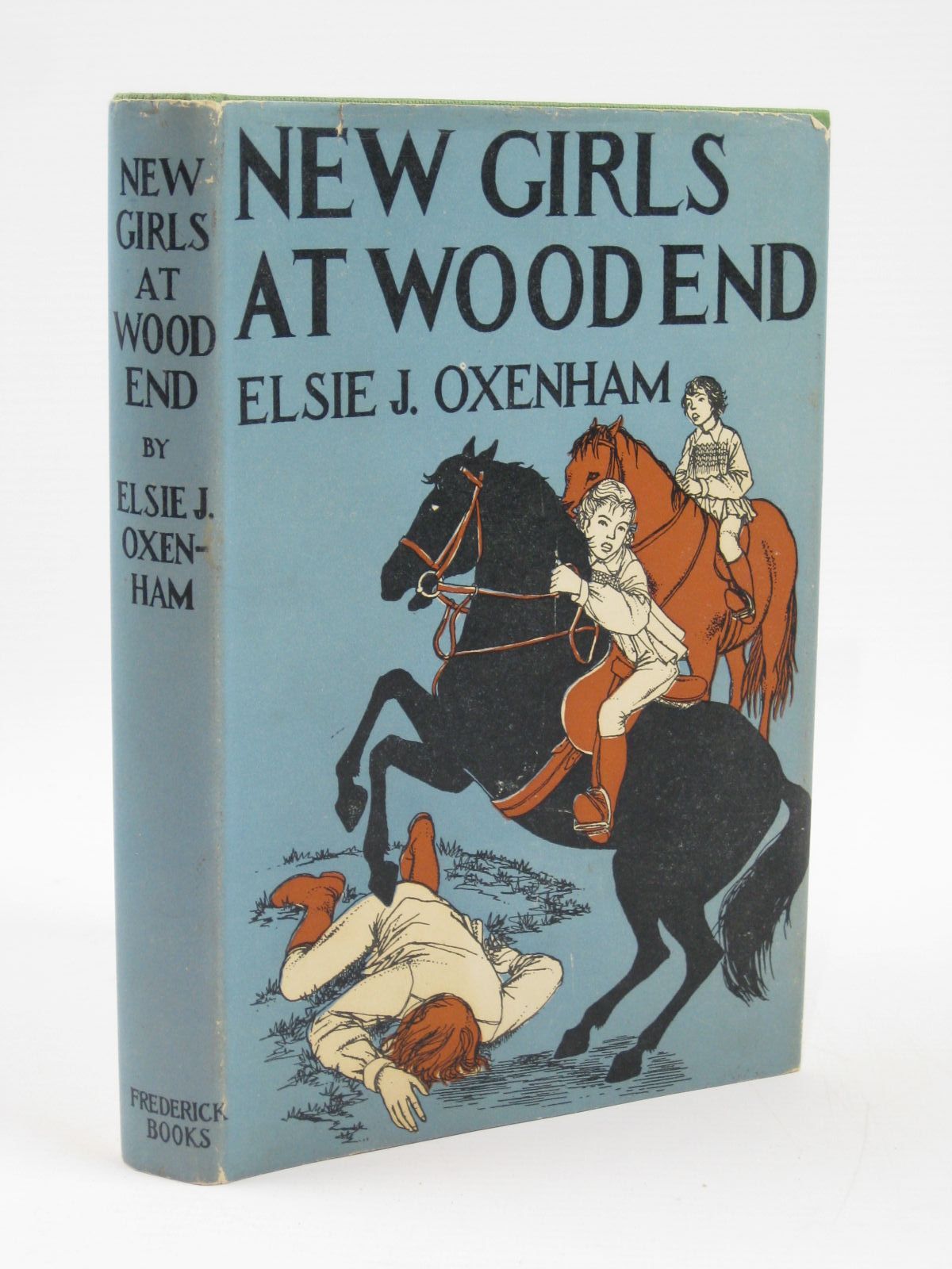 Cover of NEW GIRLS AT WOODEND by Elsie J. Oxenham