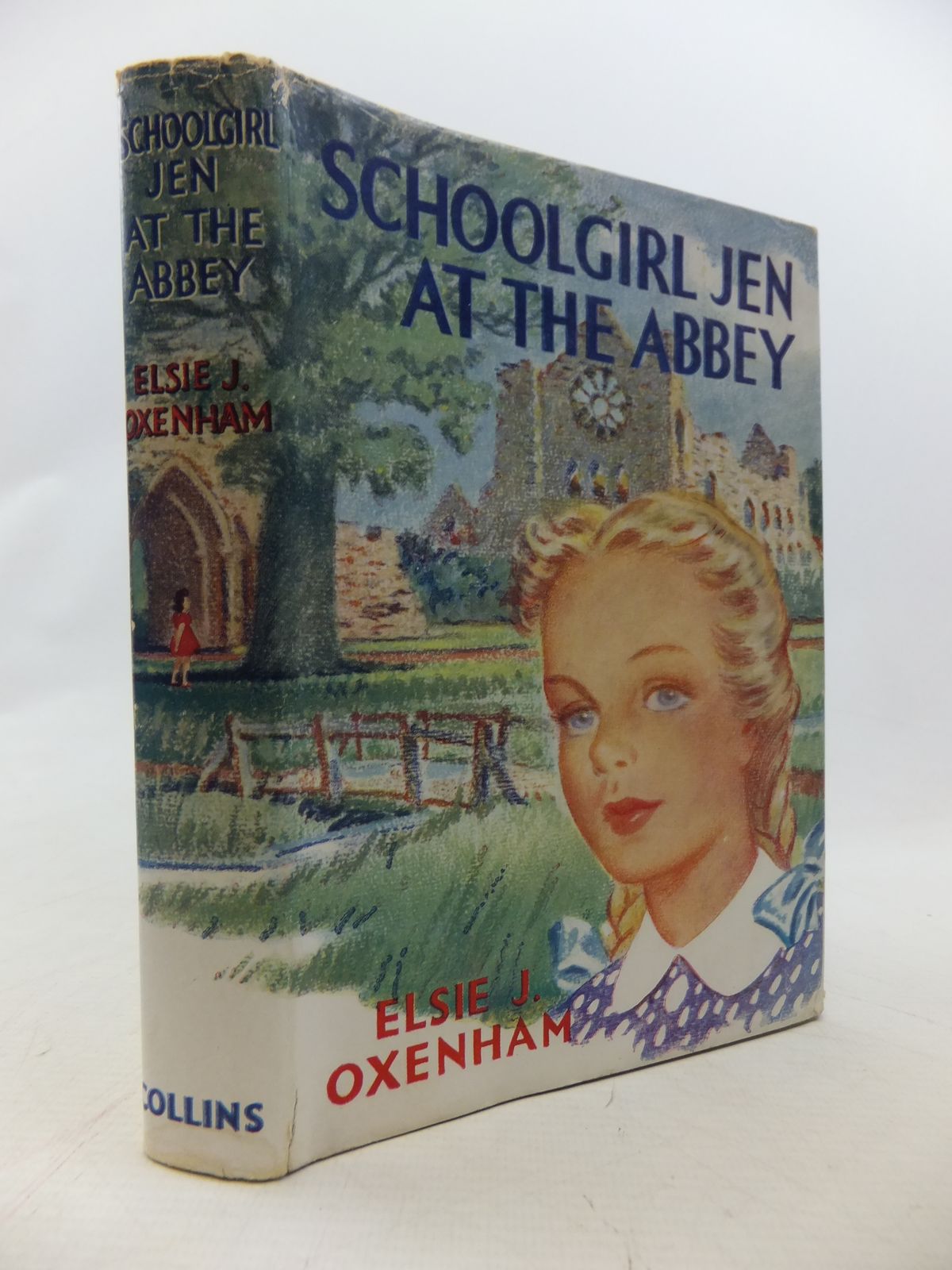 Cover of SCHOOLGIRL JEN AT THE ABBEY by Elsie J. Oxenham