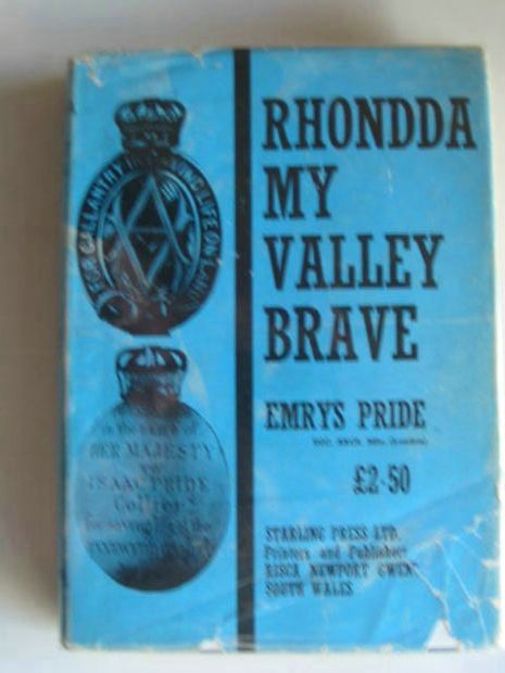 Cover of RHONDDA MY VALLEY BRAVE by Emrys Pride; George Thomas