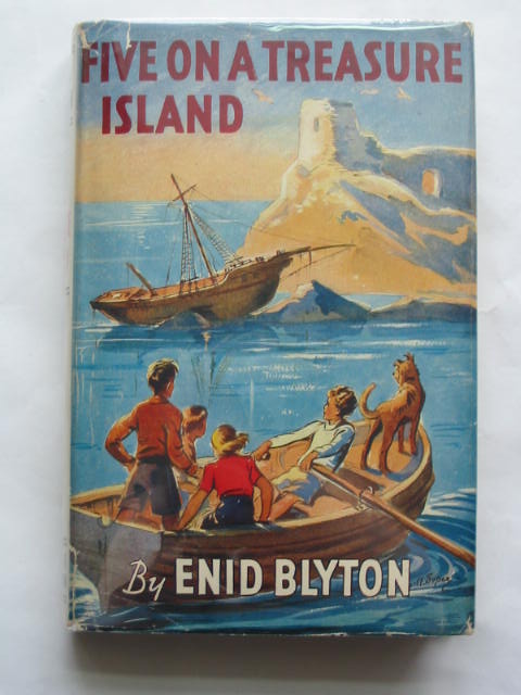 Cover of FIVE ON A TREASURE ISLAND by Enid Blyton