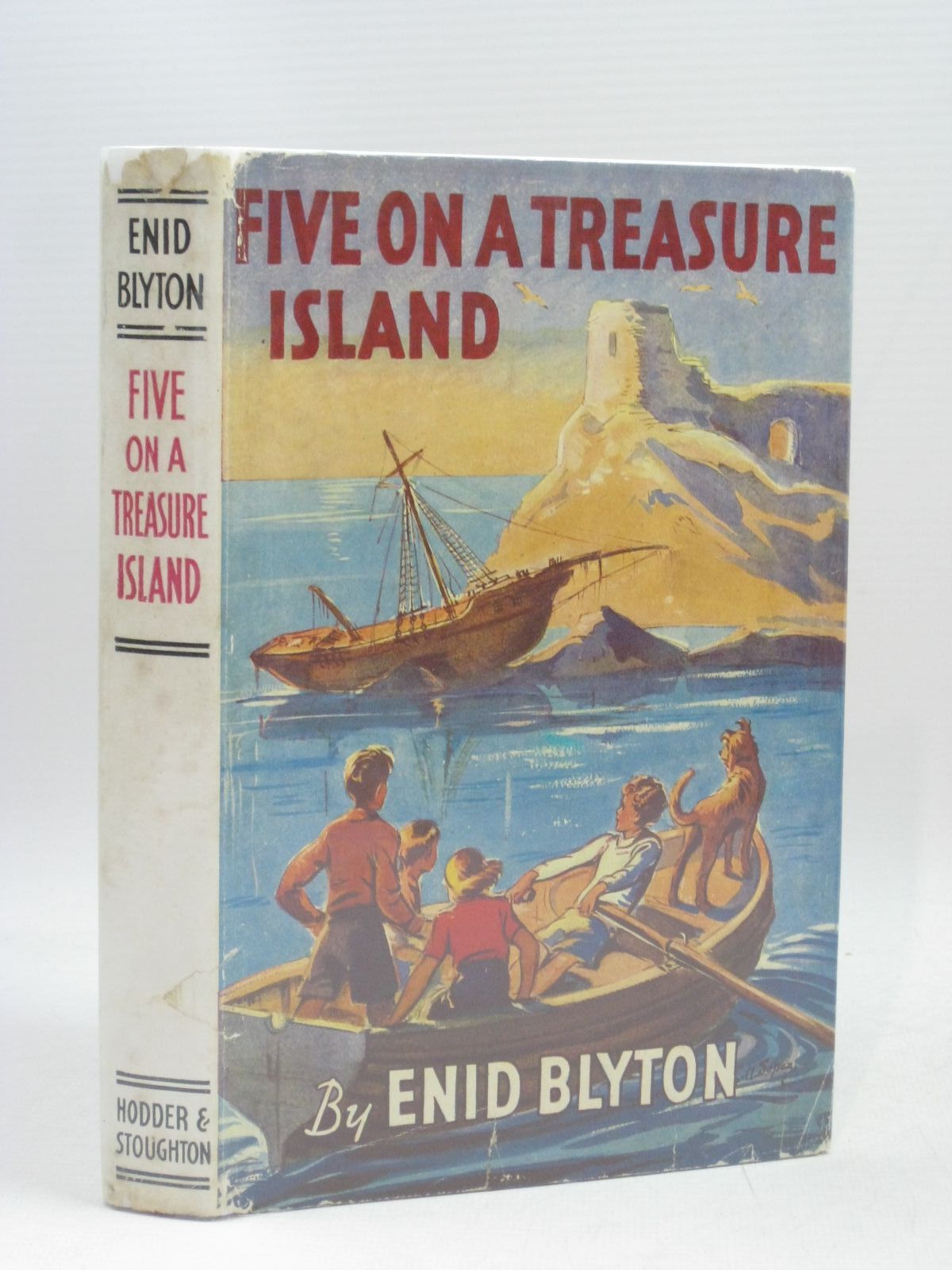 Cover of FIVE ON A TREASURE ISLAND by Enid Blyton