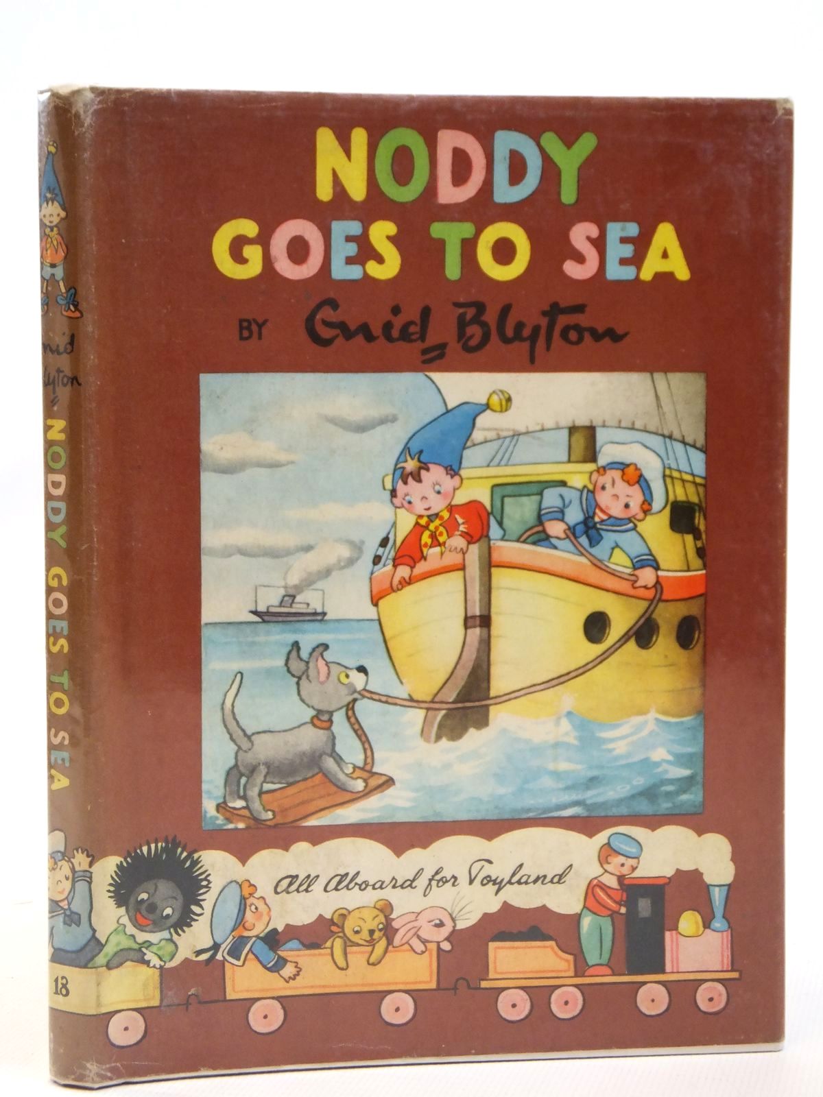 Cover of NODDY GOES TO SEA by Enid Blyton