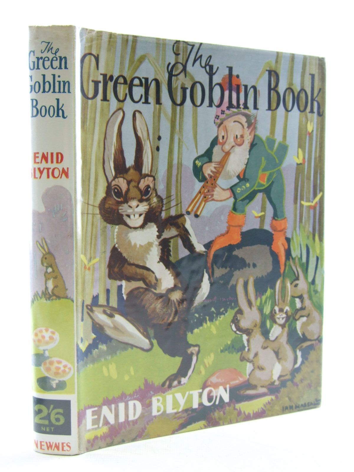 Cover of THE GREEN GOBLIN BOOK by Enid Blyton