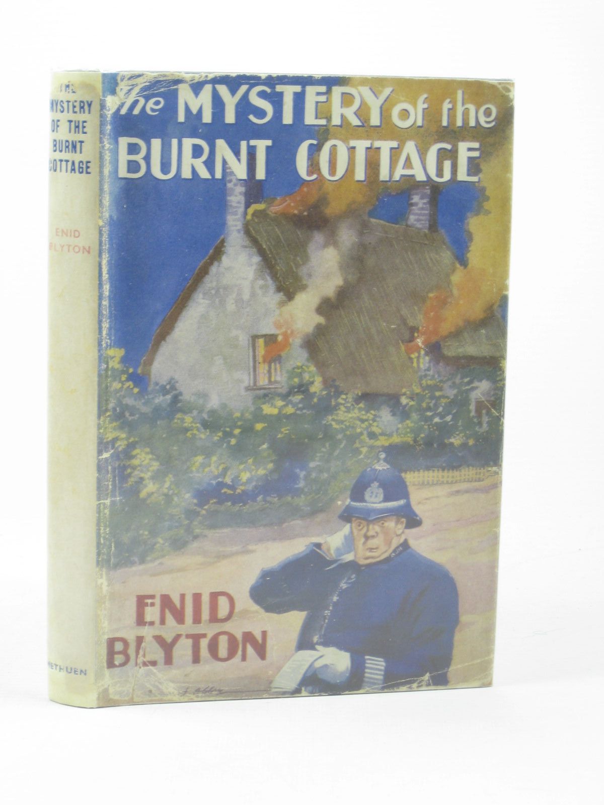 Cover of THE MYSTERY OF THE BURNT COTTAGE by Enid Blyton