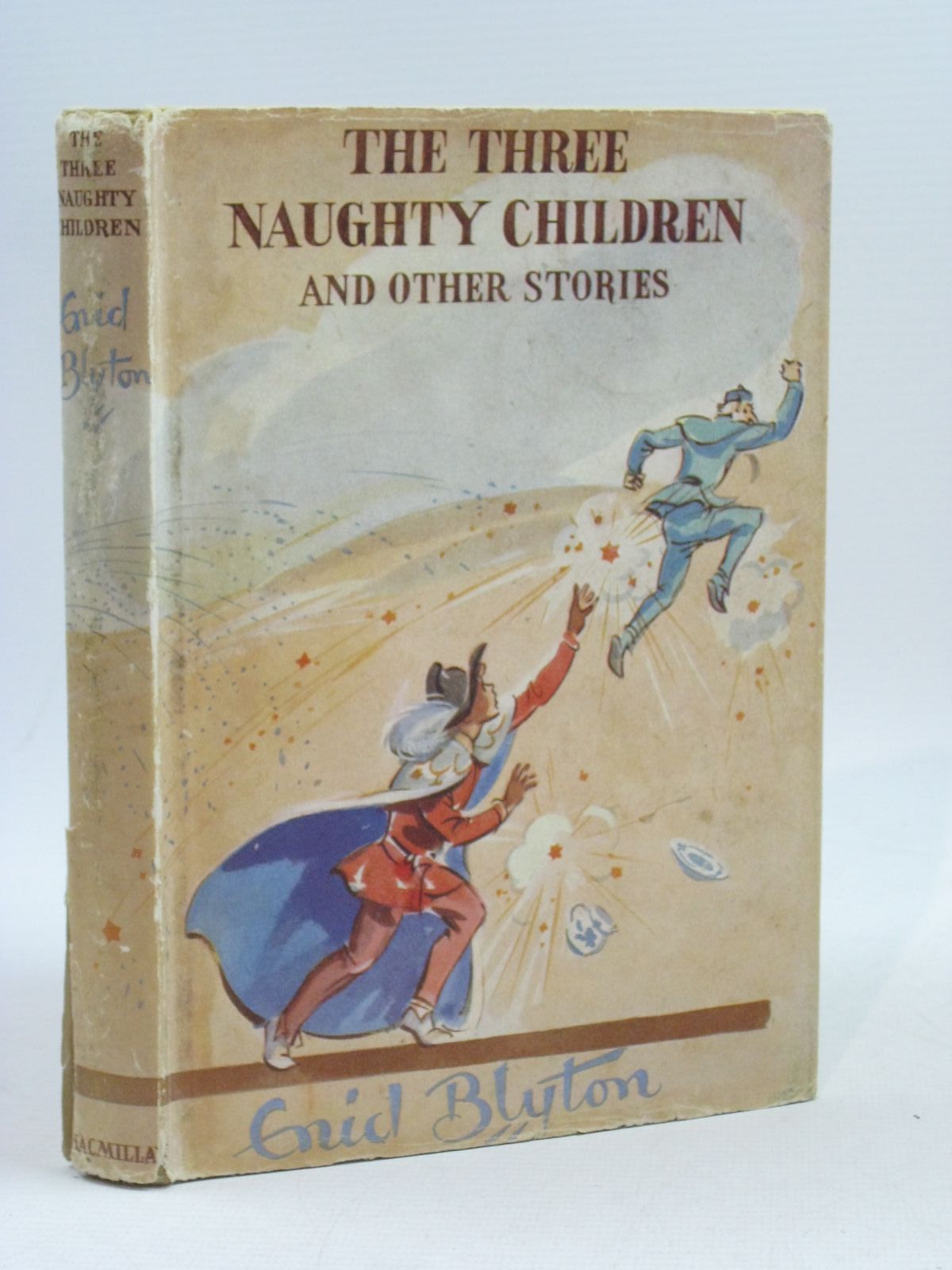 Cover of THE THREE NAUGHTY CHILDREN by Enid Blyton