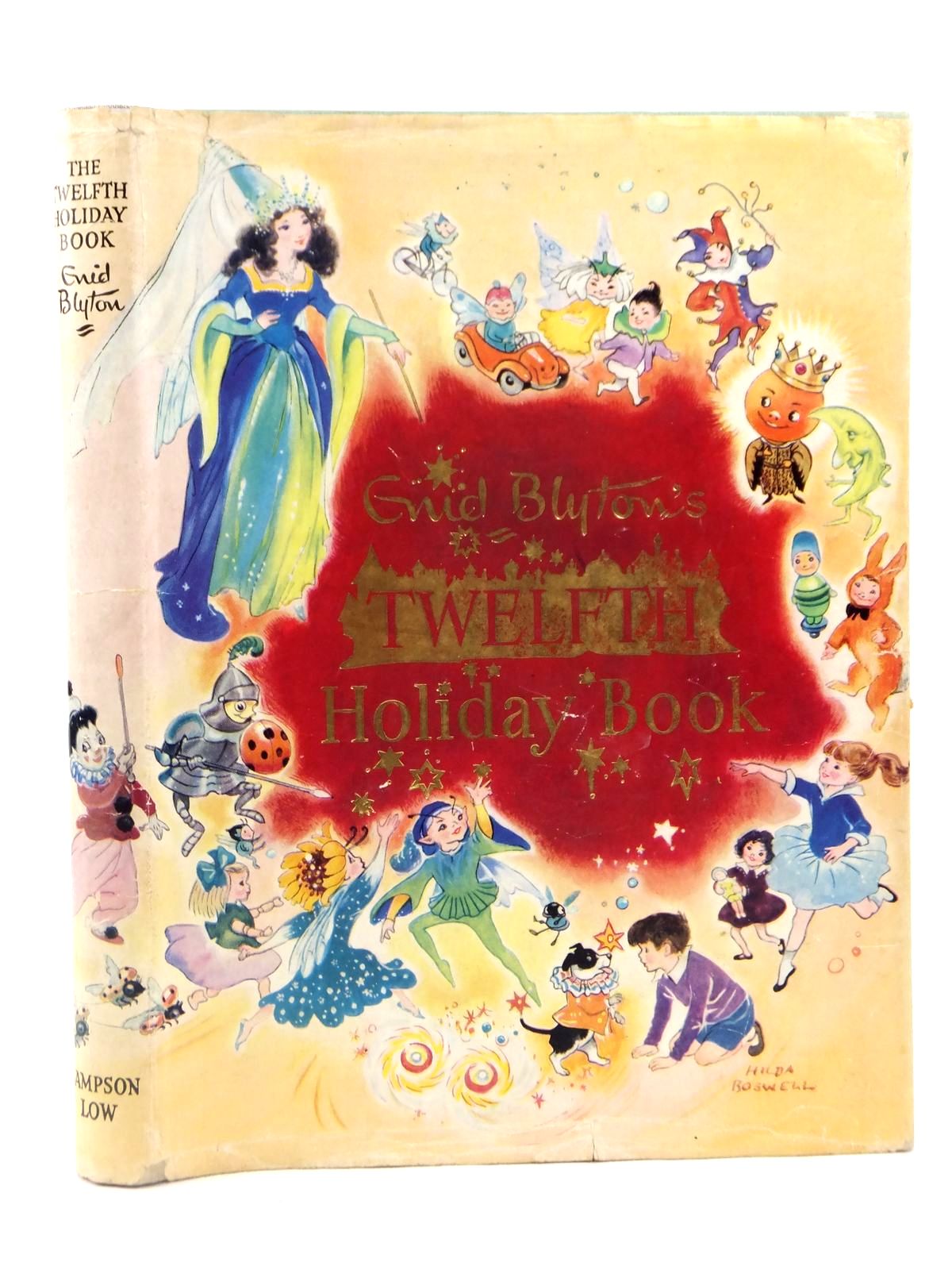 Cover of THE TWELFTH HOLIDAY BOOK by Enid Blyton