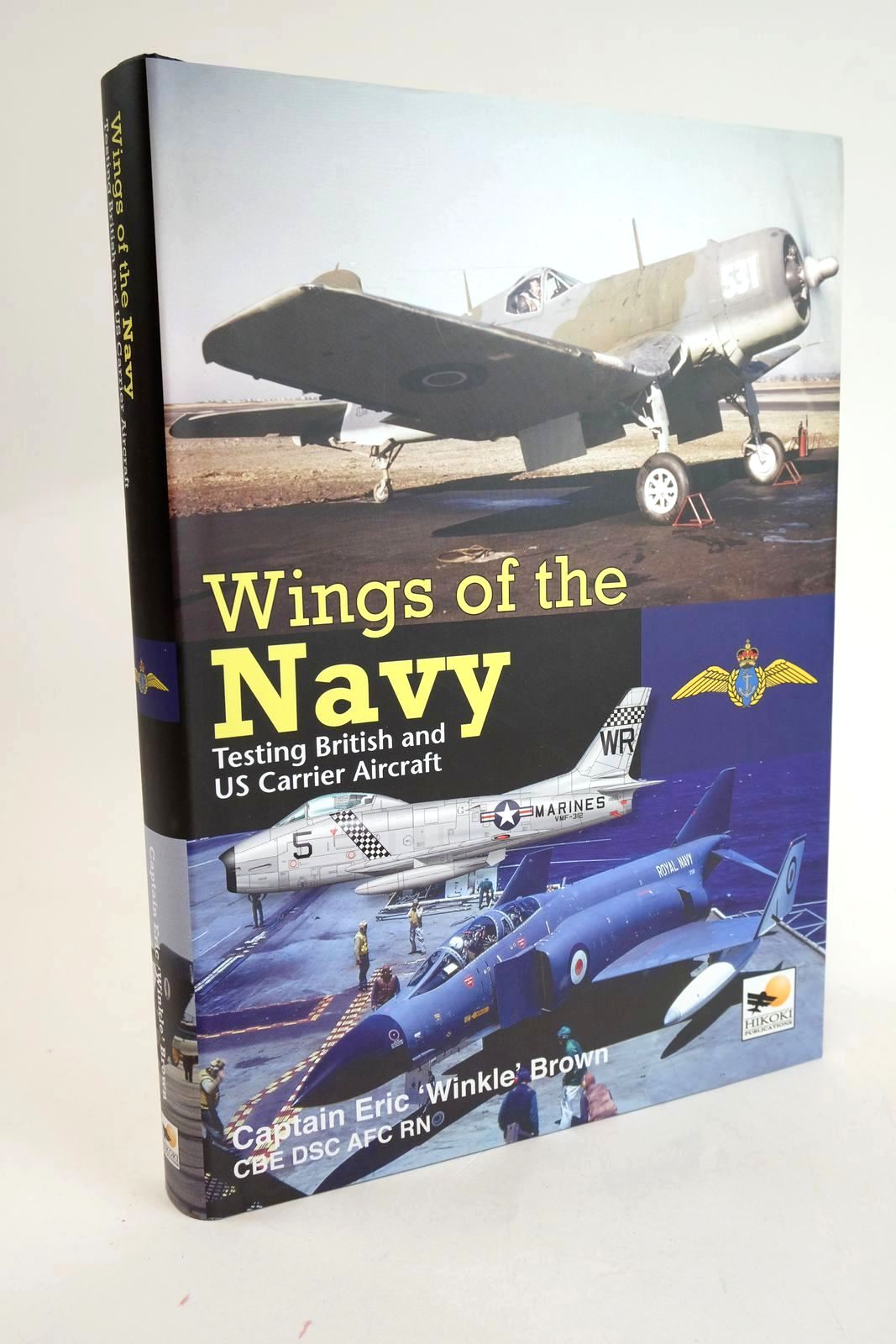 Cover of WINGS OF THE NAVY: TESTING BRITISH AND US CARRIER AIRCRAFT by Eric M. Brown