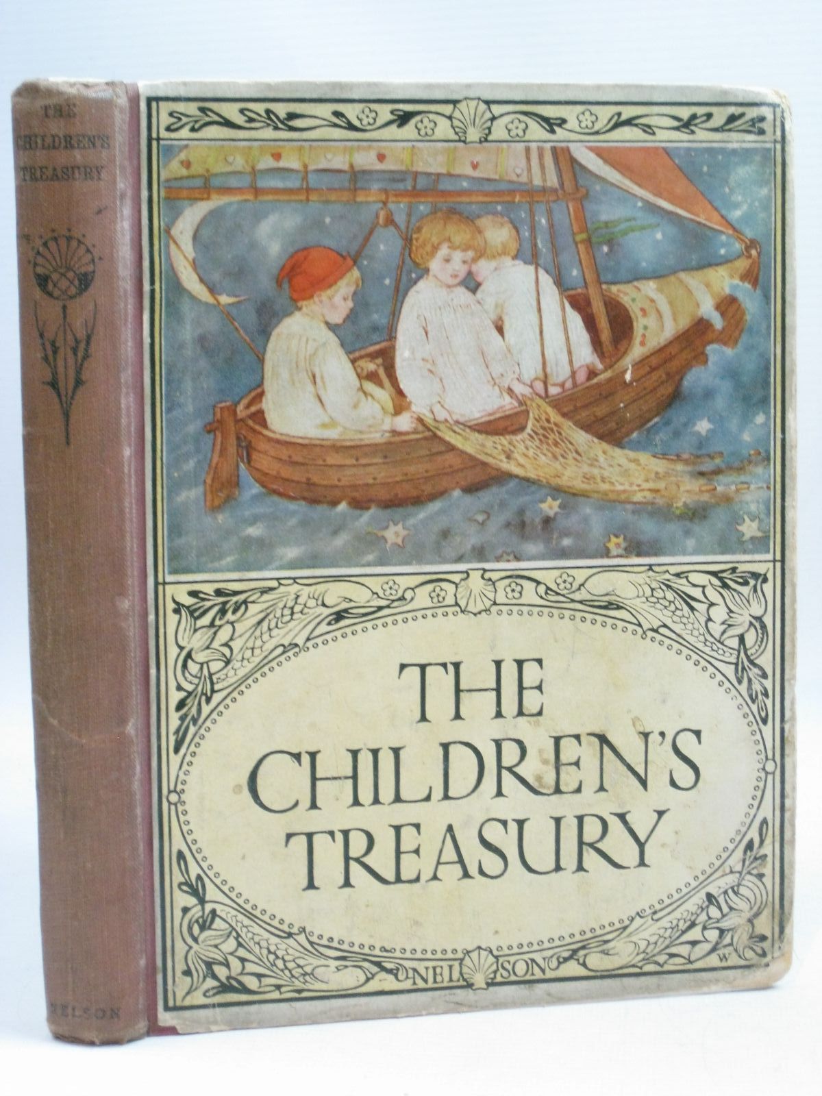 Cover of THE CHILDREN'S TREASURY OF PICTURES AND STORIES No. XVIII by Ethel Talbot; Angela Brazil; Robert Hudson;  et al; Edward Shirley