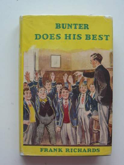 Cover of BUNTER DOES HIS BEST by Frank Richards