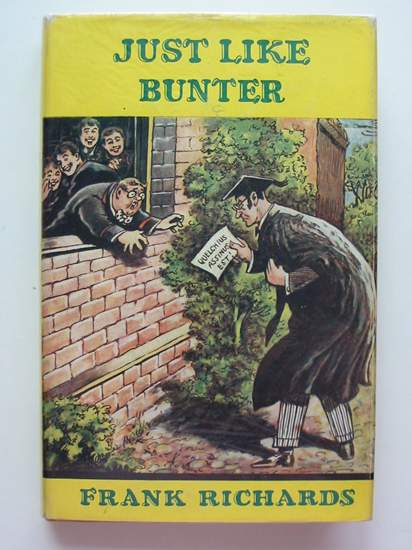 Cover of JUST LIKE BUNTER by Frank Richards
