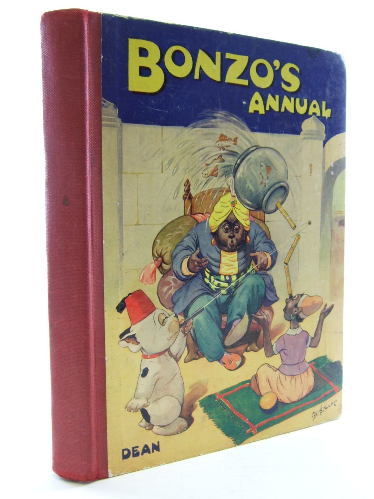 Cover of BONZO'S ANNUAL 1949 by G.E. Studdy; Paddy Smith