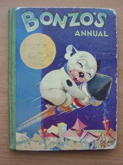 Cover of BONZO'S ANNUAL 1952 by G.E. Studdy; Christine E. Bradley